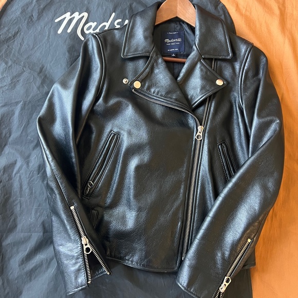 Madewell - Ultimate Leather Motorcycle Jacket - Picture 6 of 9